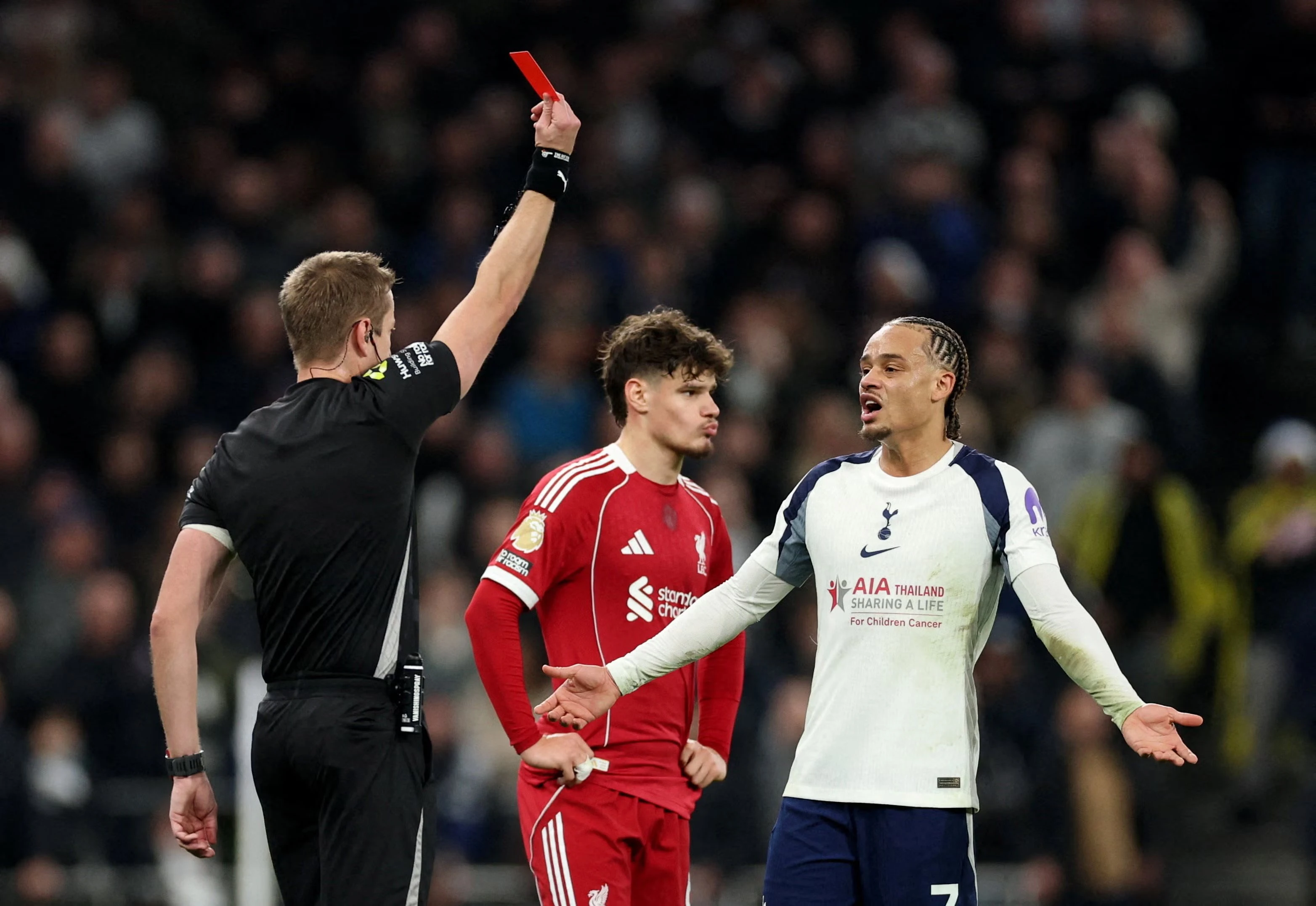 Official Review: Why VAR upgraded Xavi Simons' yellow to a game-changing red card